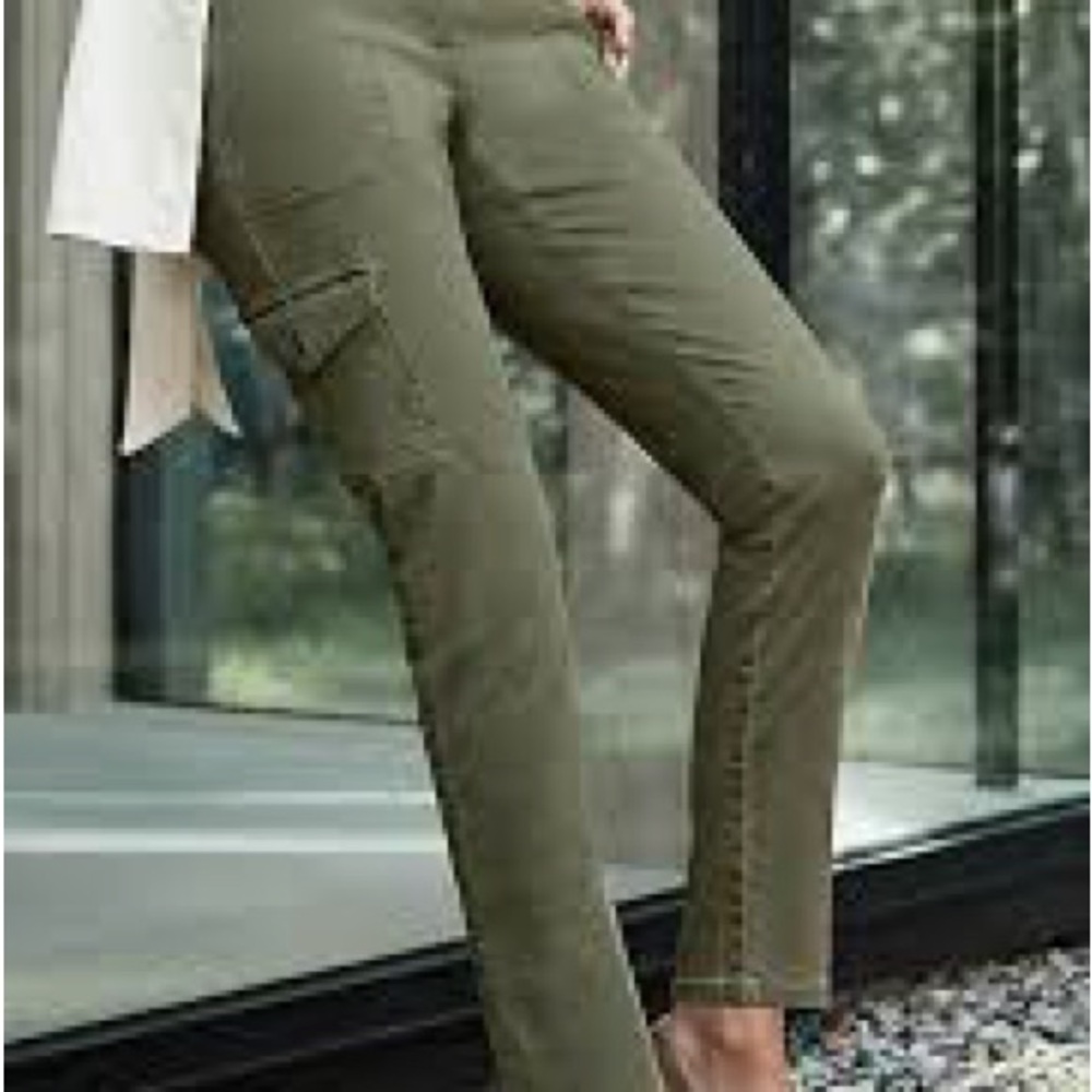 Olive Green Cargo Pants